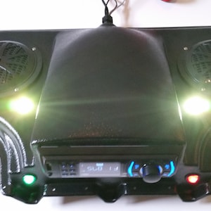 EZGO RXV Golf Cart Stereo Radio Roof Mount Console