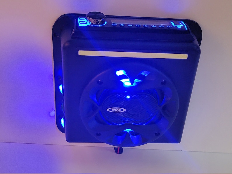 Golf Cart UTV Universal Overhead Stereo Radio Console Bluetooth EZ GO Club Car Yamaha Rzr