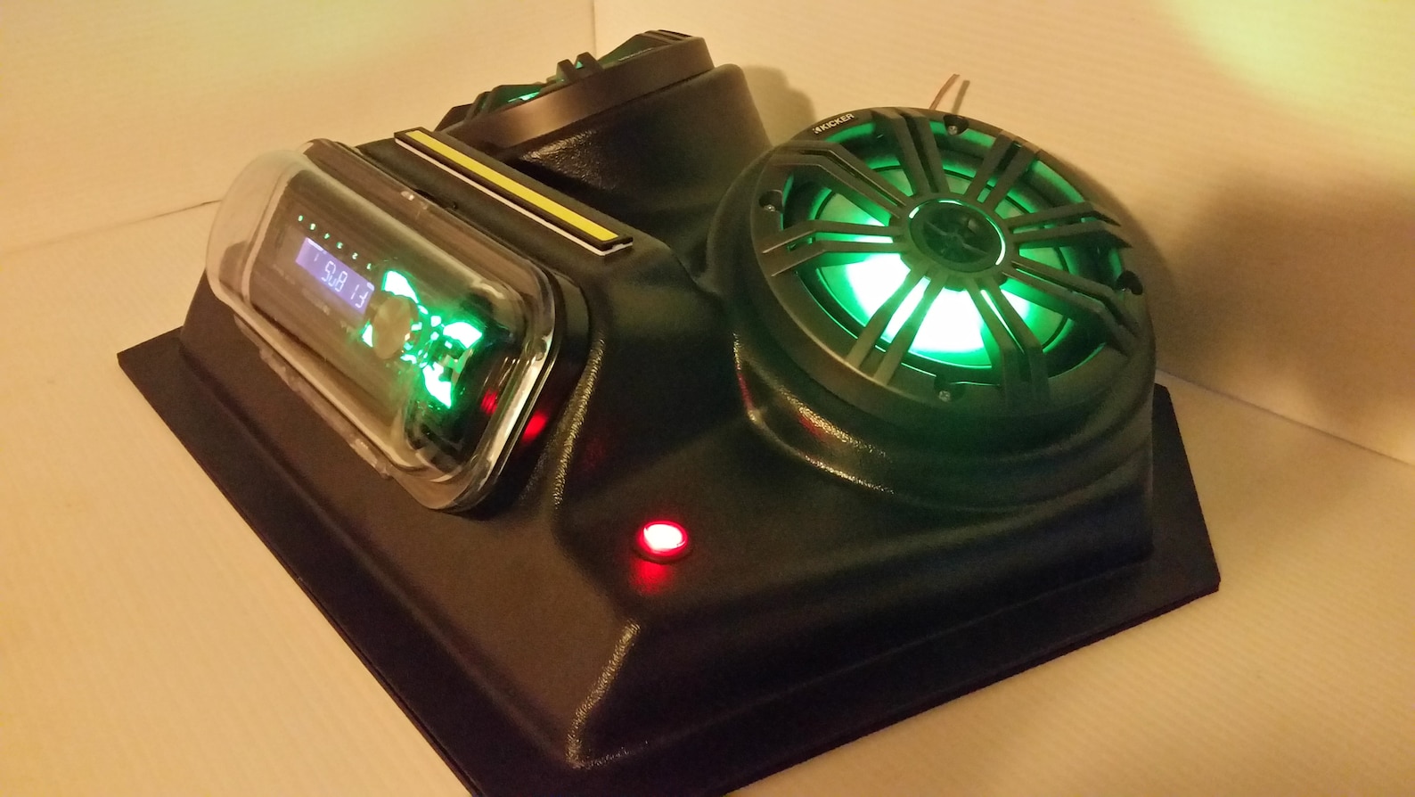 Overhead Stereo Radio Console UTV Polaris RZR Ranger General Golf Cart