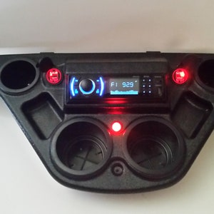 2017 & up Yamaha Drive 2 Golf Cart Stereo Radio Dash mount Console WITH Speakers