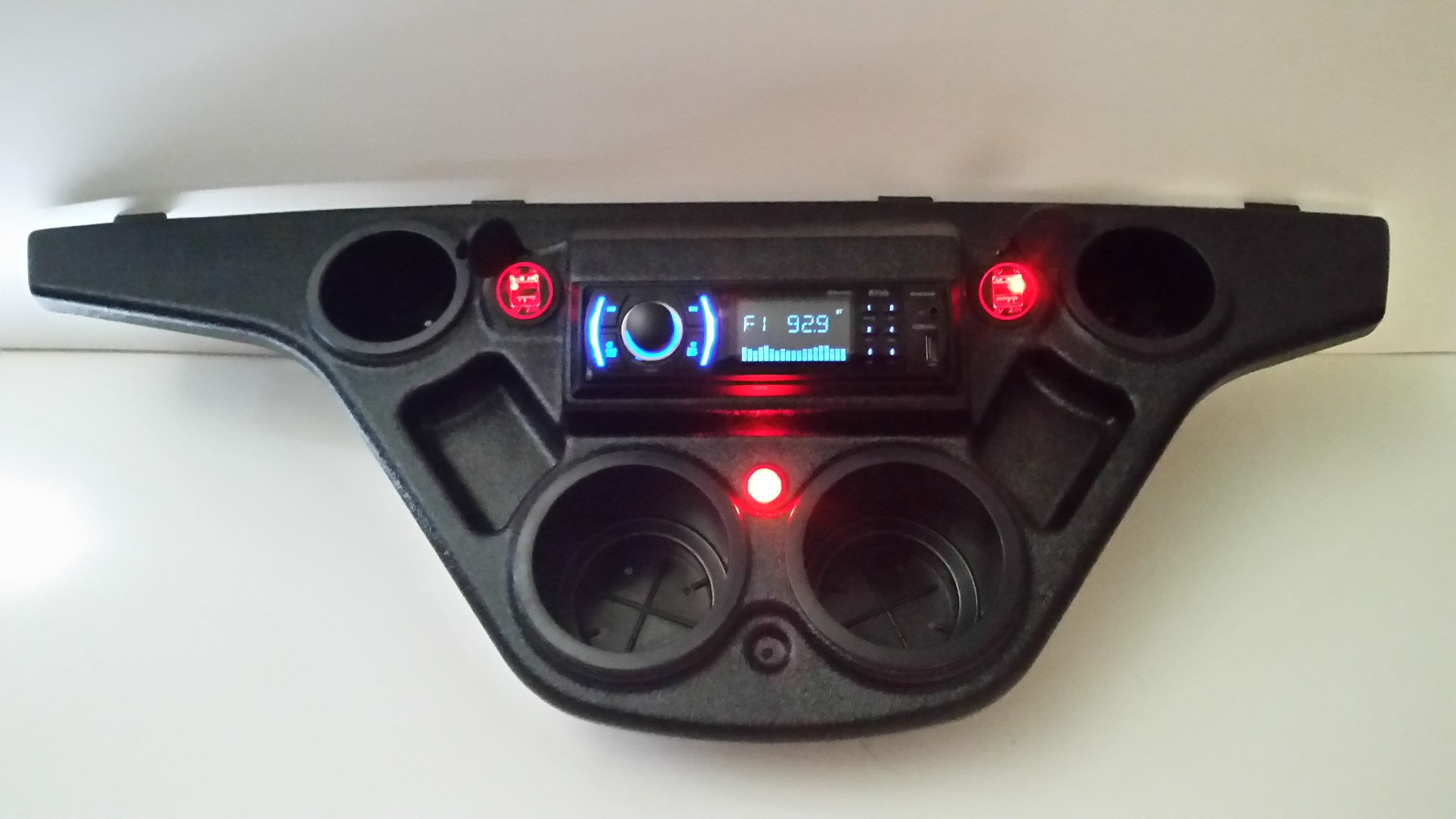 2017 & up Yamaha Drive 2 Golf Cart Stereo Radio Dash Mount Console WITH