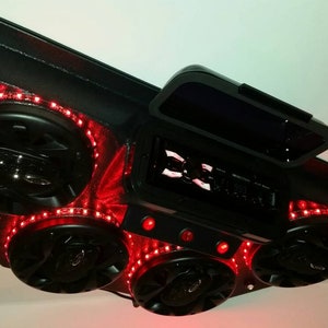 Golf Cart Stereo UTV Overhead Radio Console Bluetooth Four Speaker Sound System!