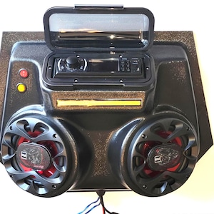 NEW! Overhead Stereo Radio Sound System UTV Golf Cart  6.5" Speakers!