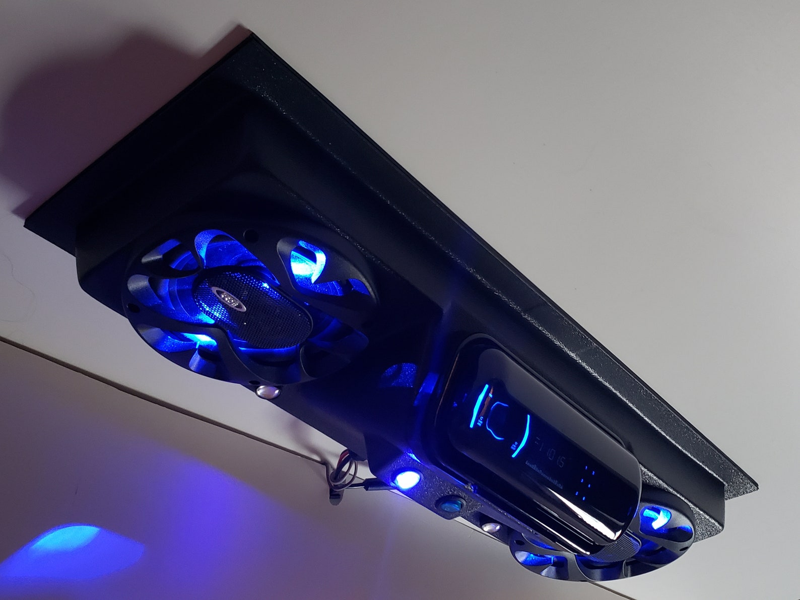 UTV Golf Cart Overhead Stereo Console Polaris Ranger Radio Can Am Bluetooth 6.5 Speakers Etsy