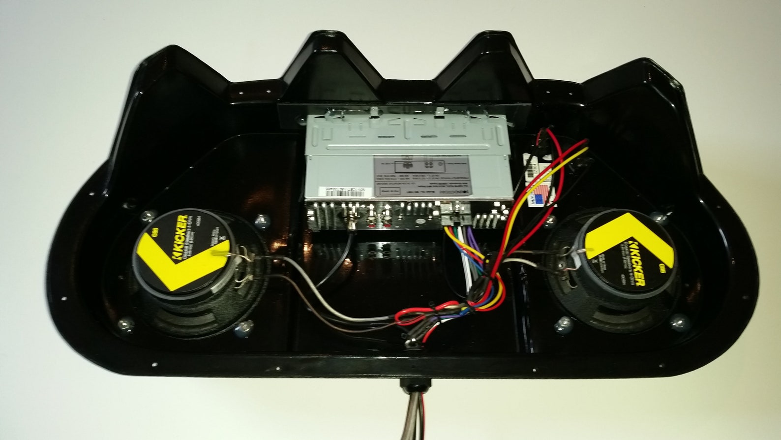 EZGO RXV Golf Cart Stereo Radio Roof Mount Console Soundstream Etsy