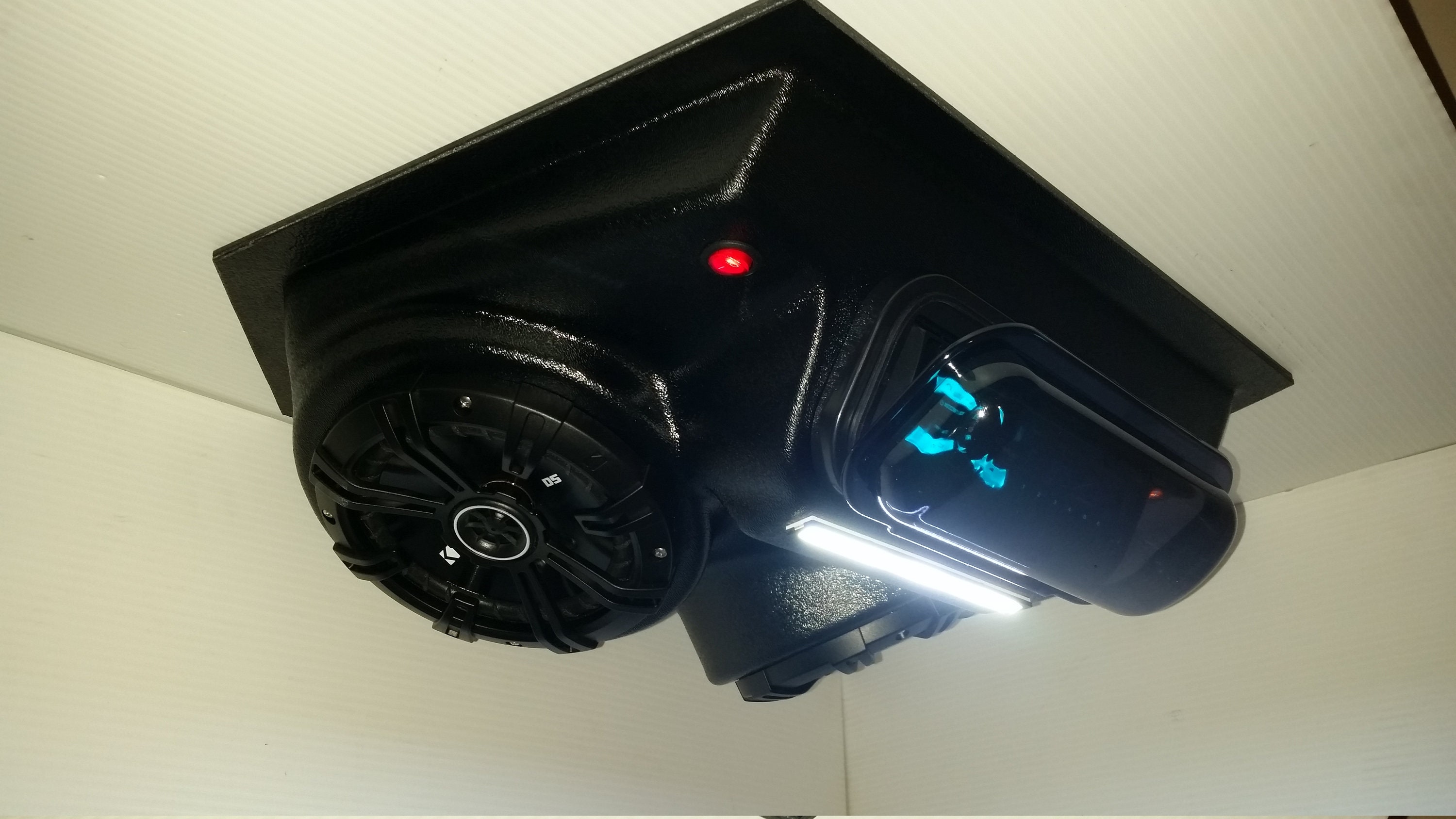 NEW Overhead Stereo Radio Console UTV Polaris RZR Ranger General 6.5