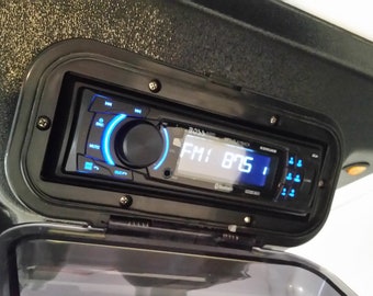 New! Universal Overhead Stereo Radio Console 6.5&quot; Speakers EZ Go Club Car Yamaha