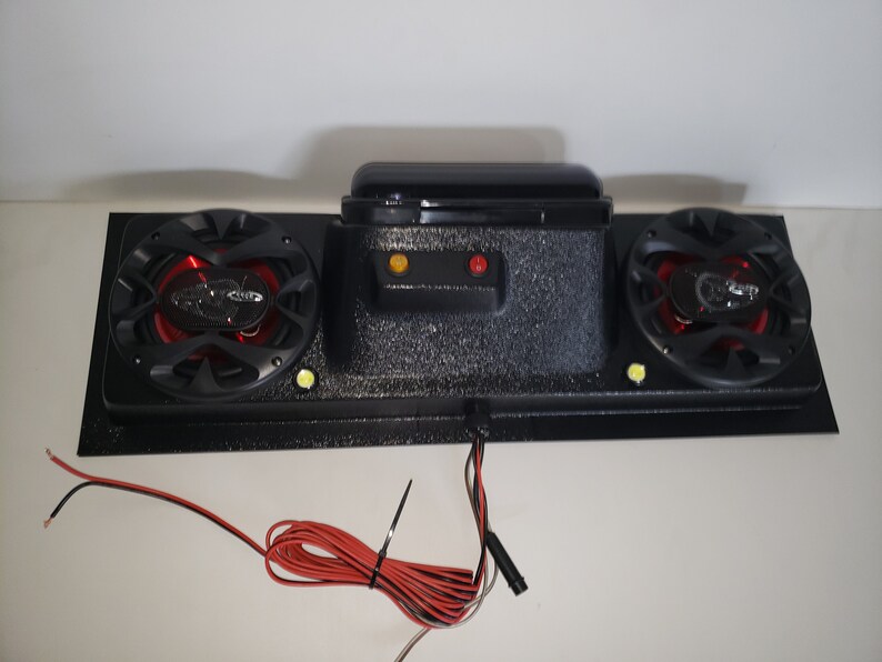 UTV Golf Cart Overhead Stereo Radio Console 6.5 Speakers EZ Go Club Car Yamaha Etsy