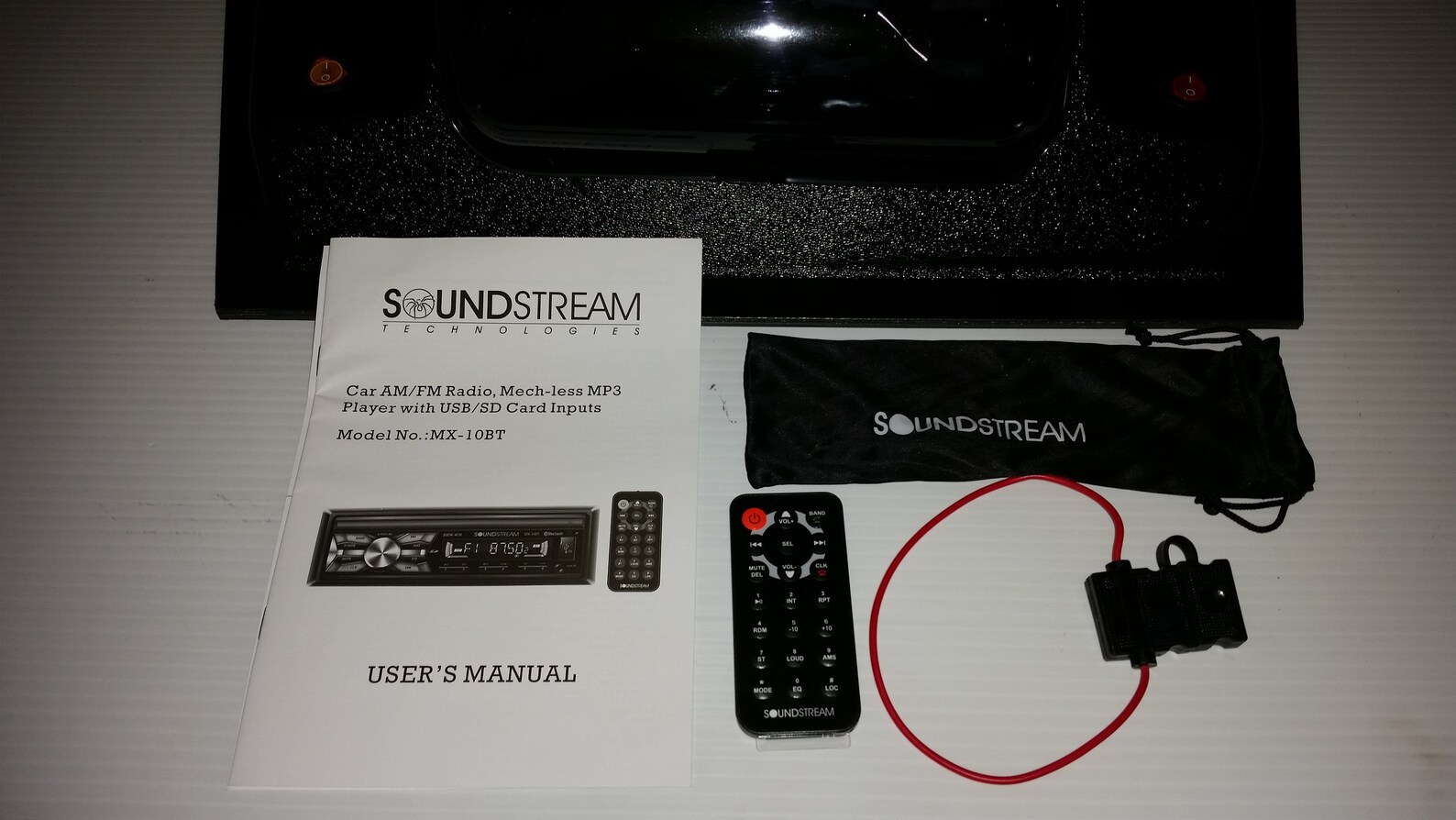 Overhead Stereo Radio Console UTV Polaris RZR Ranger General Golf Cart