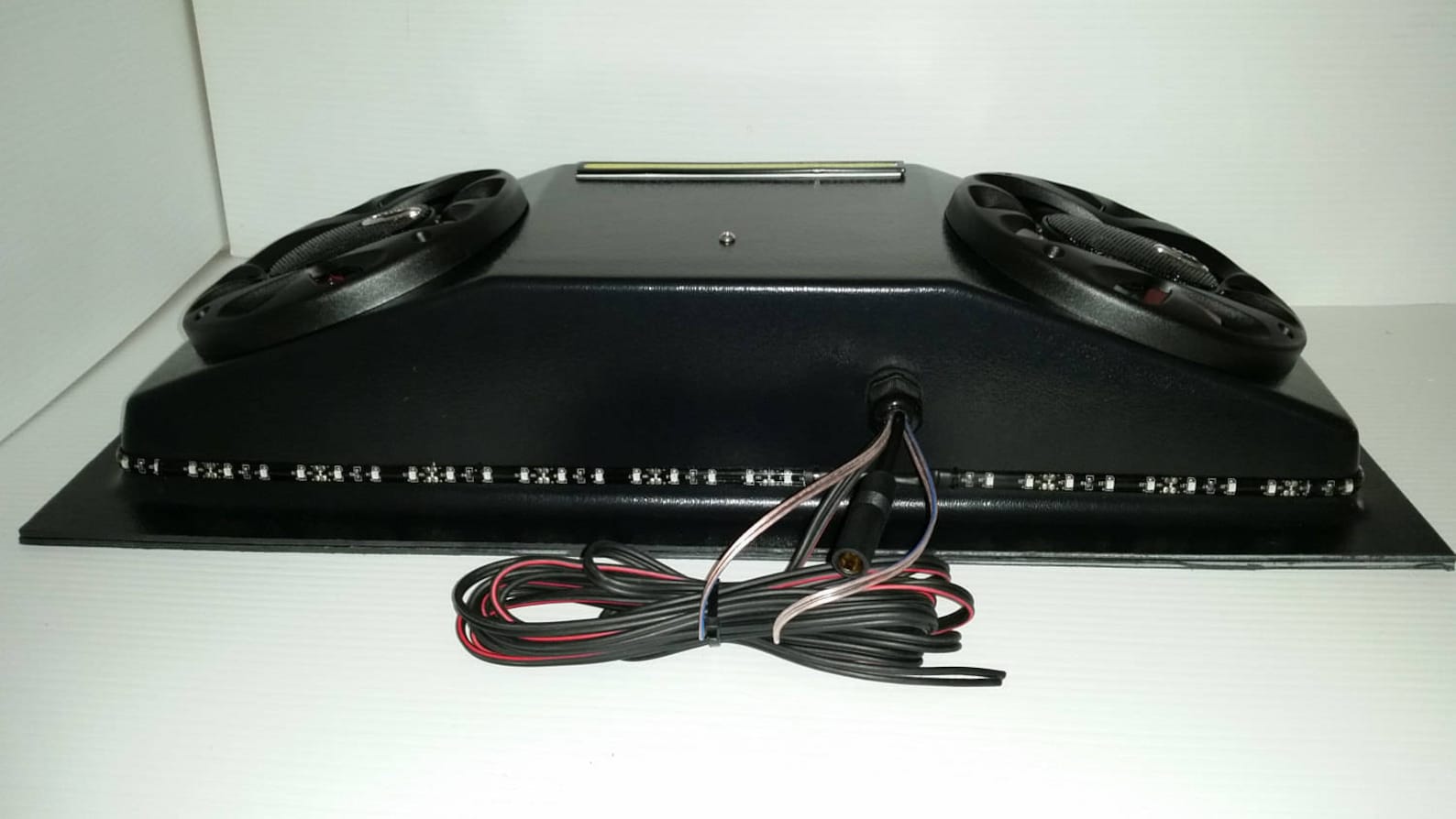 Universal Overhead Stereo Radio Console for Golf Cart UTV Tractor RZR