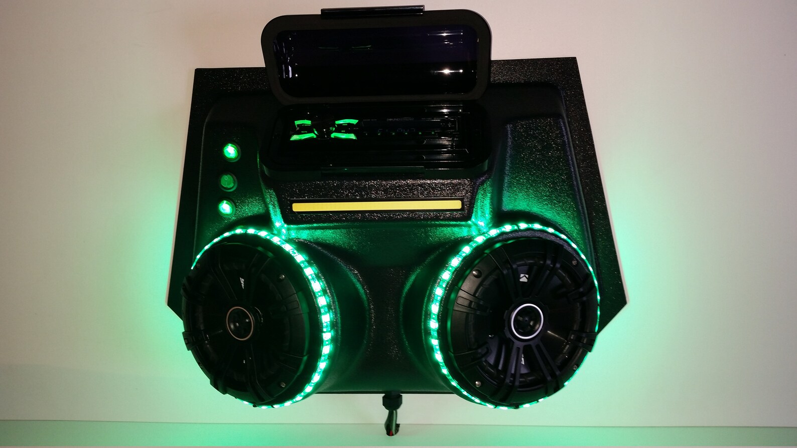 NEW Overhead Stereo Radio Console UTV Golf Cart Tractor Etsy