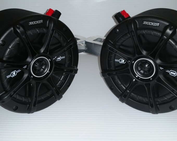 Kicker Golfcart Speakers Pods Club Car EZ Go Yamaha Radio Stereo