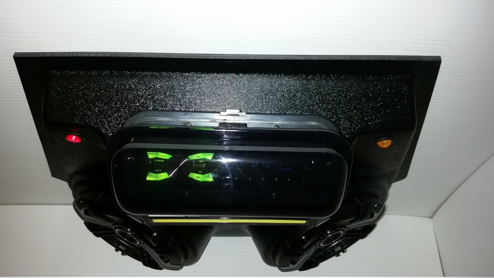 NEW Overhead Stereo Radio Console UTV Polaris RZR Ranger General 6.5