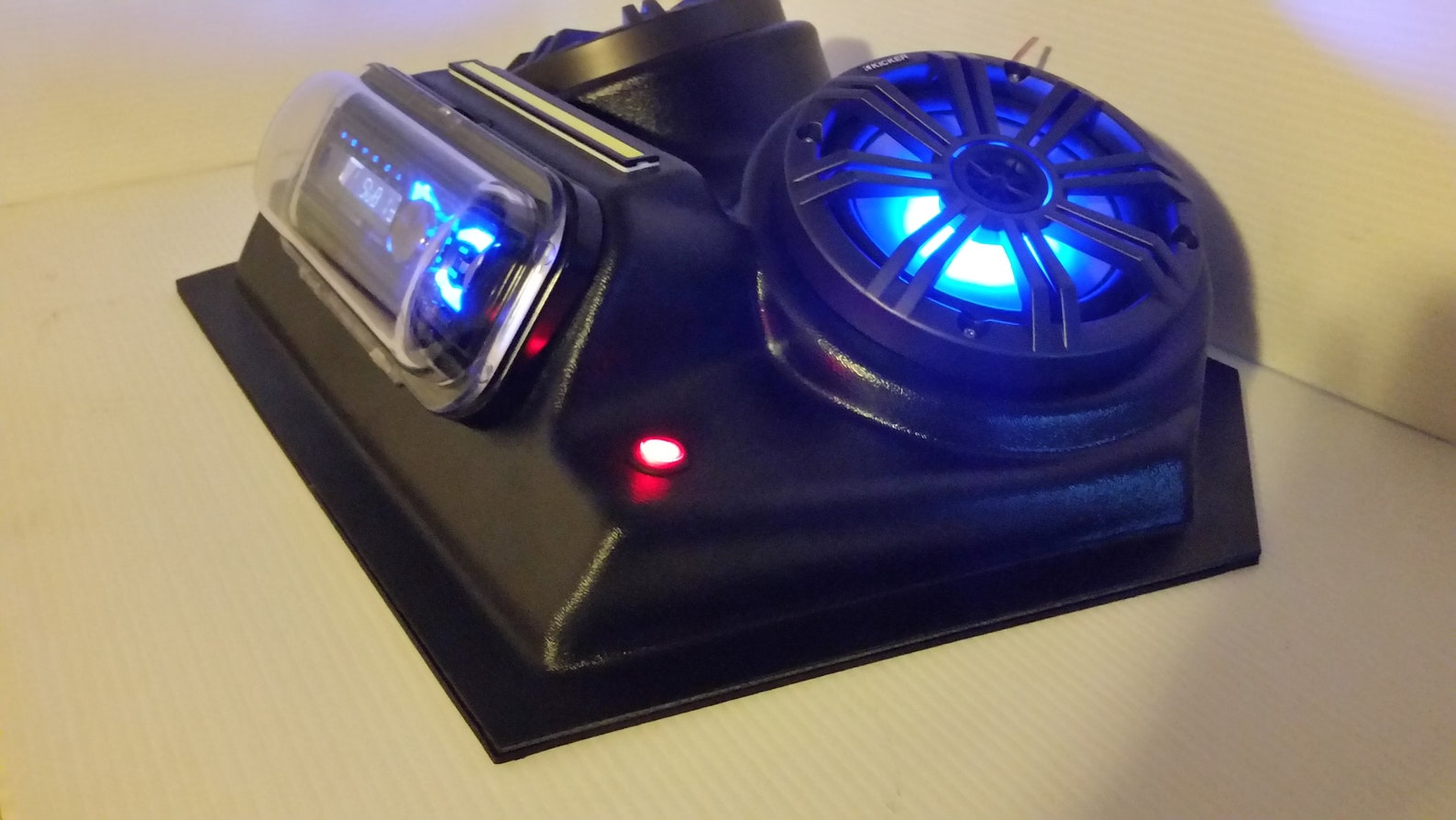 Overhead Stereo Radio Console UTV Polaris RZR Ranger General Golf Cart