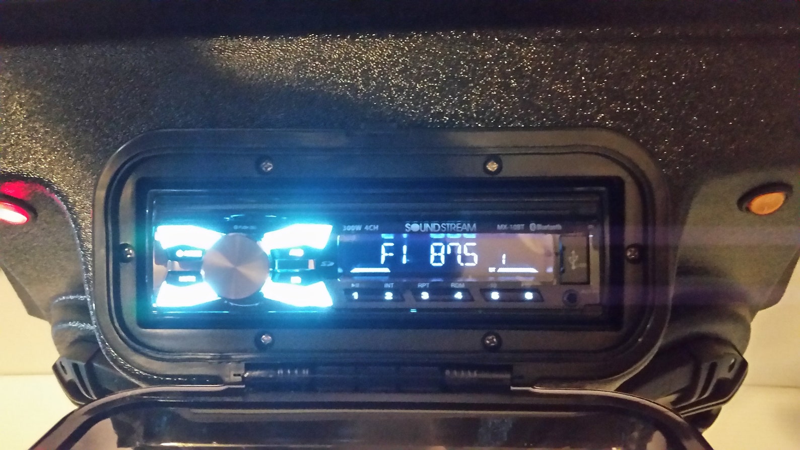 NEW Overhead Stereo Radio Console UTV Polaris RZR Ranger General 6.5