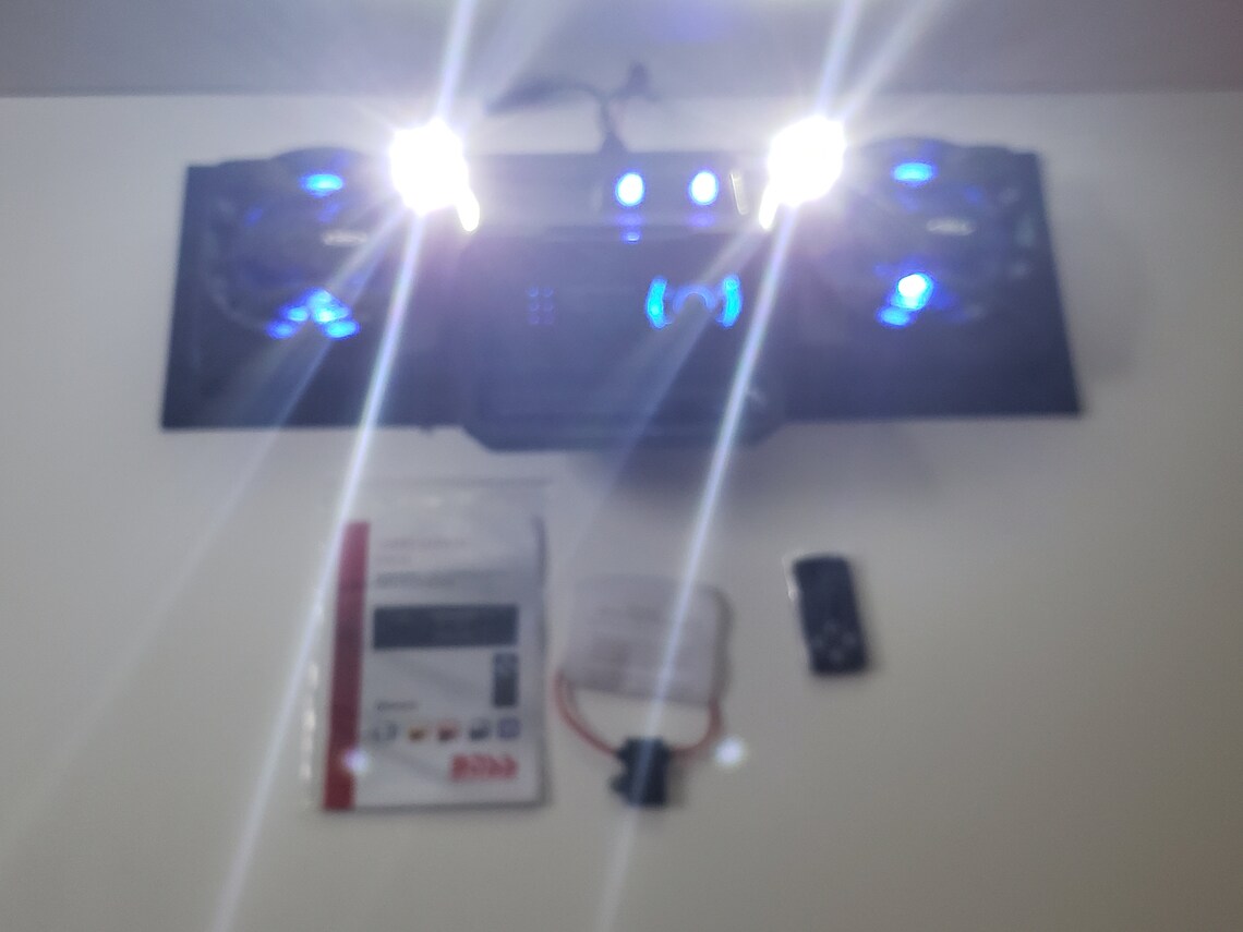 UTV Golf Cart Overhead Stereo Console Polaris Ranger Radio Can Am Bluetooth 6.5 Speakers Etsy