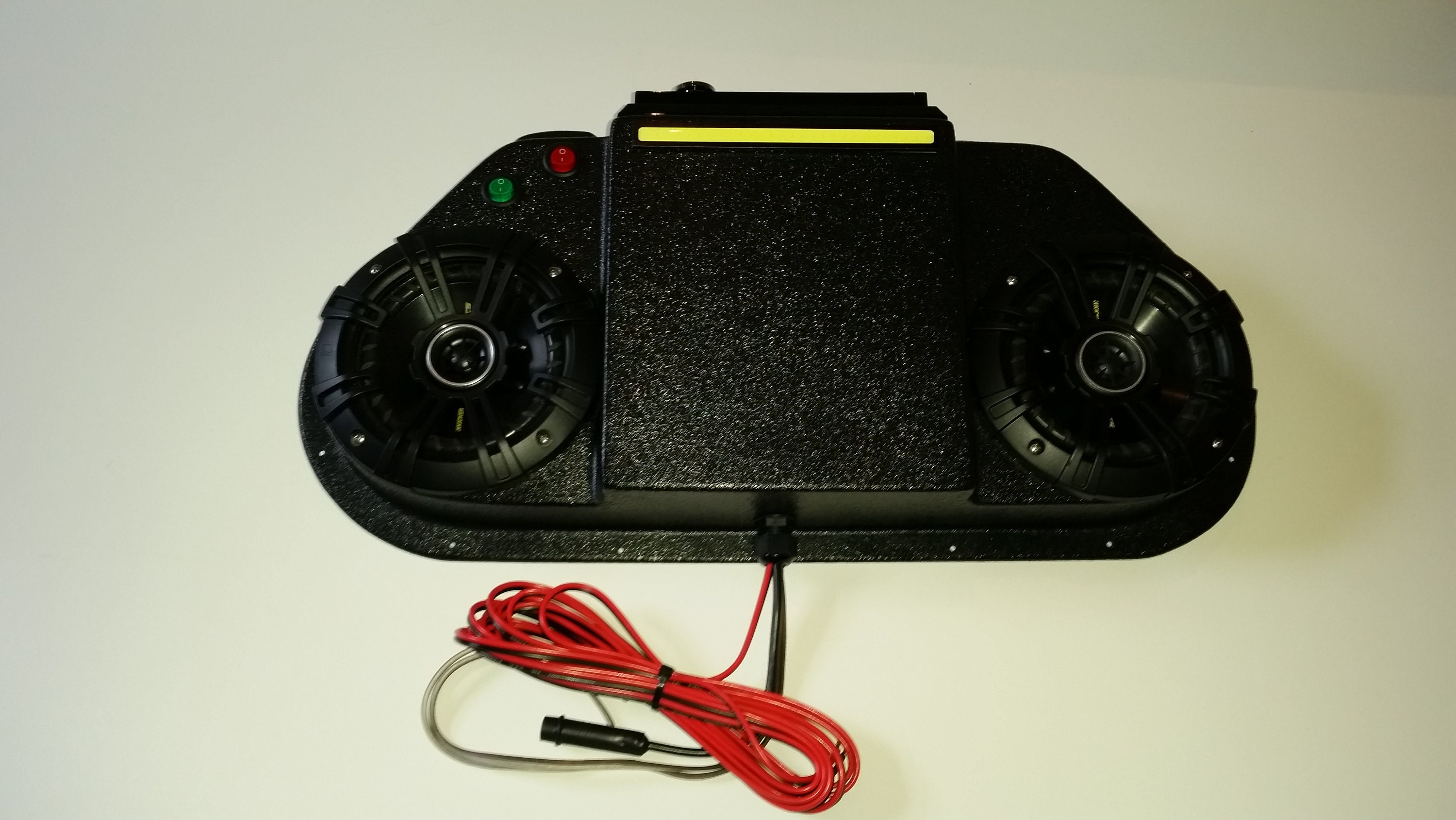 EZGO RXV Golf Cart Stereo Radio Roof Mount Console Soundstream Etsy