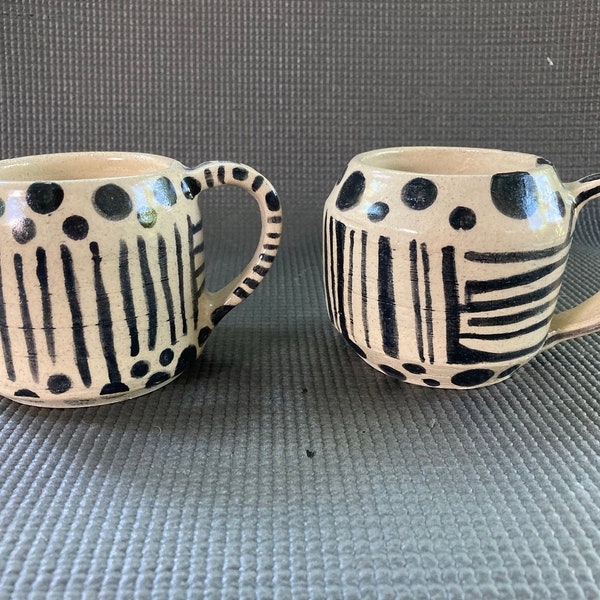 Stripes and Dots Mugs-1