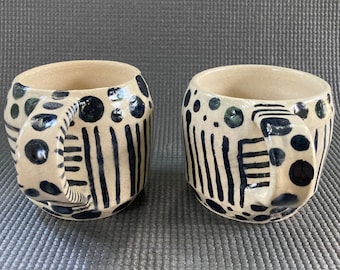 Stripes and Dots Mugs-2