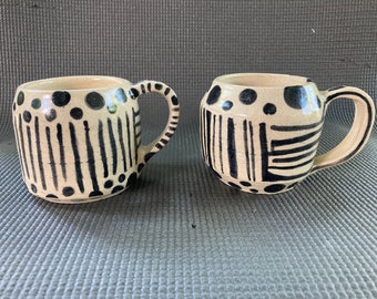 Stripes and Dots Mugs-1