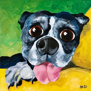 12&quot;x12&quot; Custom Pet Portrait