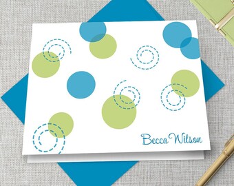 Personalisierte Briefpapier / Personalisierte Briefpapier / Monogramm Briefpapier / Personalisierte Briefpapier / Tupfen Briefpapier / Personalisierte Grußkarten