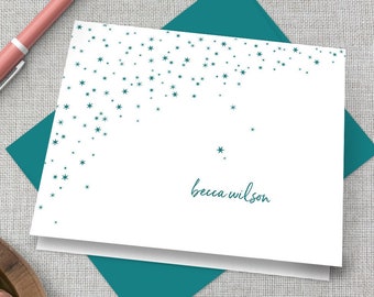 Personalized Stationery / Personalized Stationary / Monogram Stationary / Custom Stationary / Stars Stationary / Personalized Note Cards