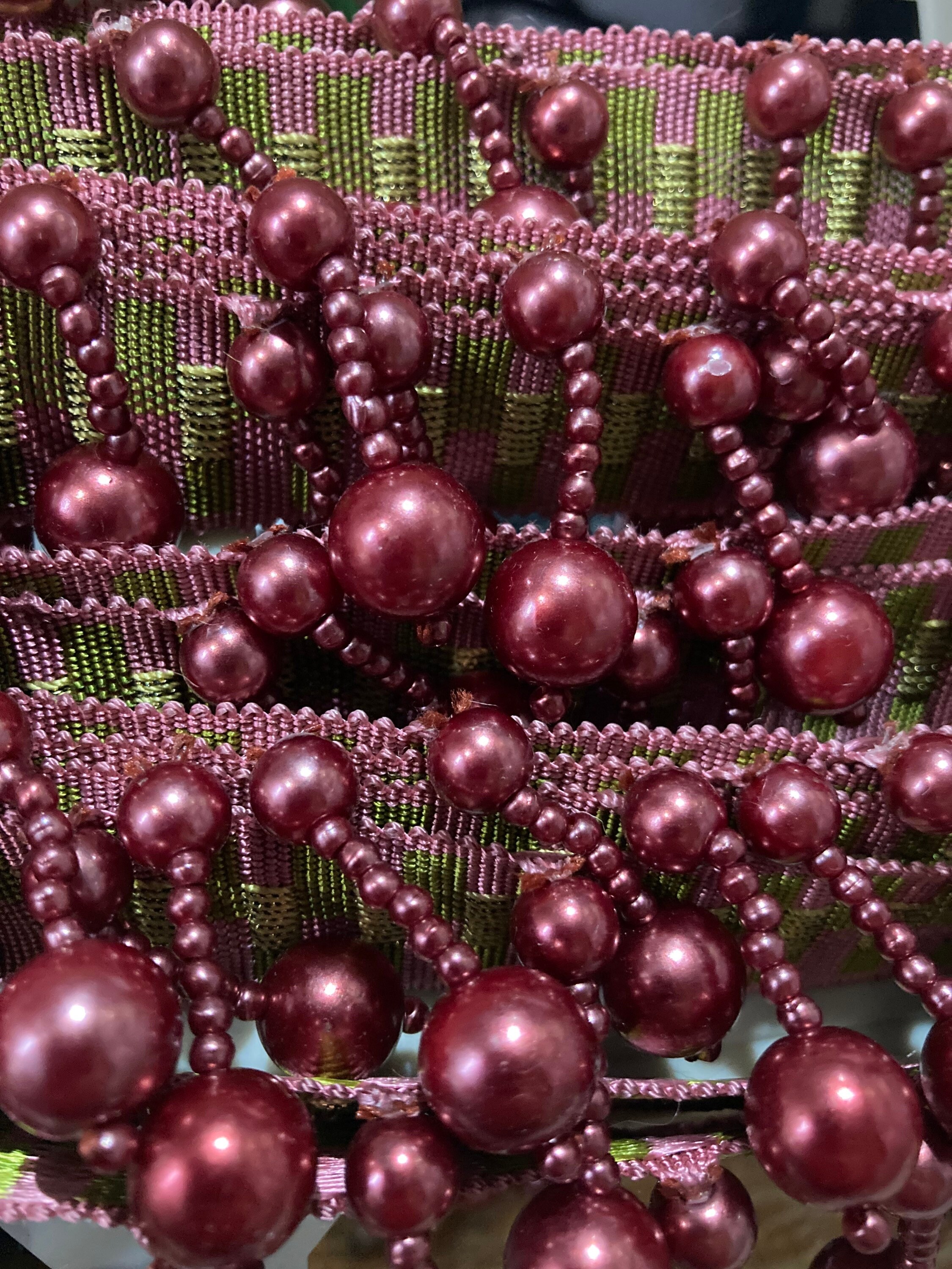 Beaded Tassel Fringe Trims Beautiful Quality 55mm Drop Etsy UK