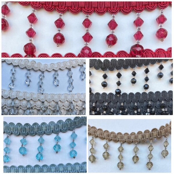 Beaded Trim Etsy
