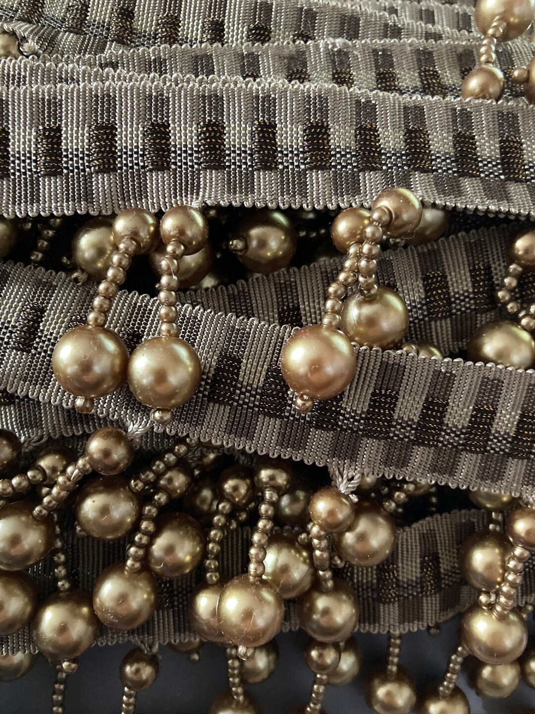 Beaded Tassel Fringe Trims Beautiful Quality 55mm Drop Etsy UK