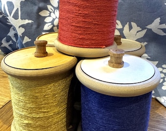 Reel Shaped Storage Jar handmade in Devon