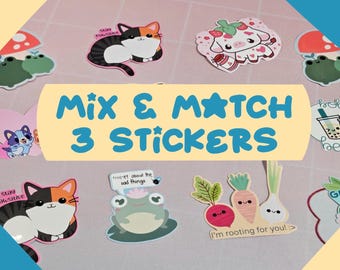 Sticker Bundle - Choose 3 stickers for 10
