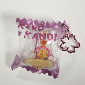 Cardcaptor Sakura Sidekicks Candy Shaker Keychain Kero Spinel