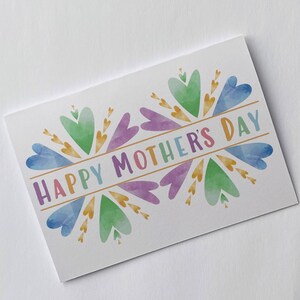 thumbnail image 2 of UK Greetings Mother’s Day Card – 'Thinking Of You' Design With Butterflies & Gold Foil, Blank Inside For Personal Message 2 of 5