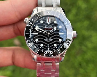 Omega Seamaster Diver 300M zwarte wijzerplaat beste replica 42 mm