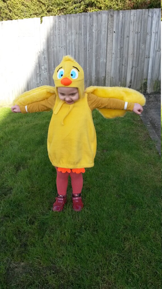 Chick Costume for Babies Toddlers and Children. Perfect for Etsy