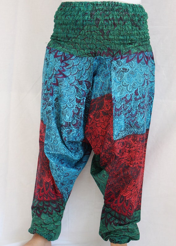 Women's Yoga Pants Harem Style Indian Style Boho | Etsy