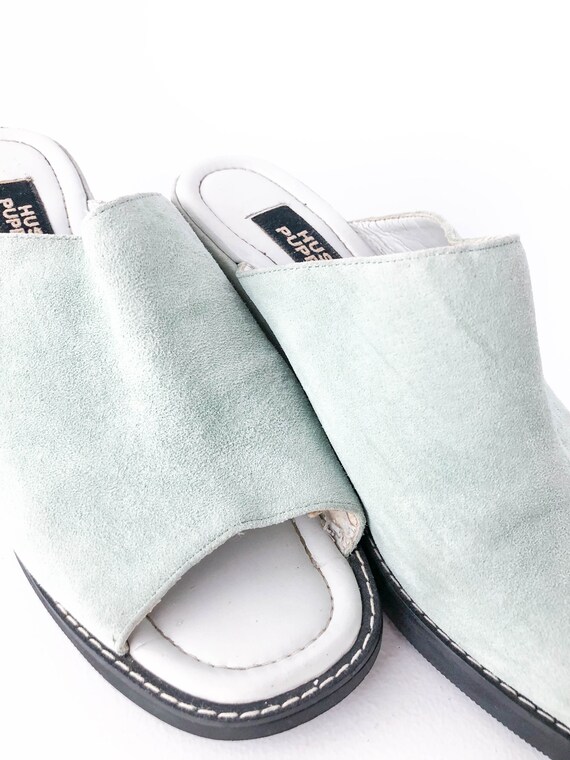 Hush puppies clearance mules