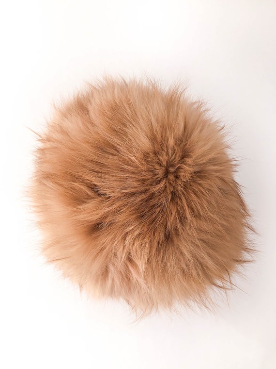 50s Gorgeous Soft Fox Fur Brown Satin-lined Red C… - image 5