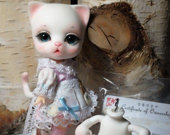 Original ZUZU DELF Minimo  with Ooak paintings by HexenesselsArt