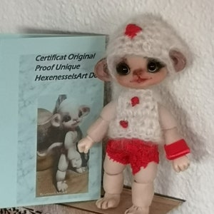 OOAK BJD Art Doll Fairy Mouse Kili