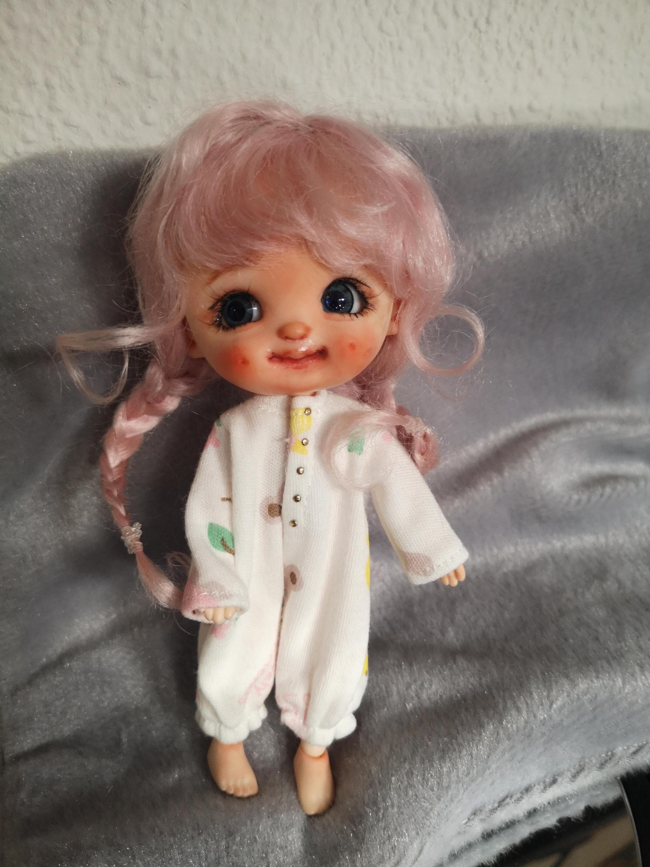 Tête De Poupée Qui Rit Avec Corps, Sto Doll, Neuve, Pour Collectionneur Adulte