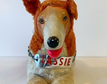 vintage lassie stuffed animal