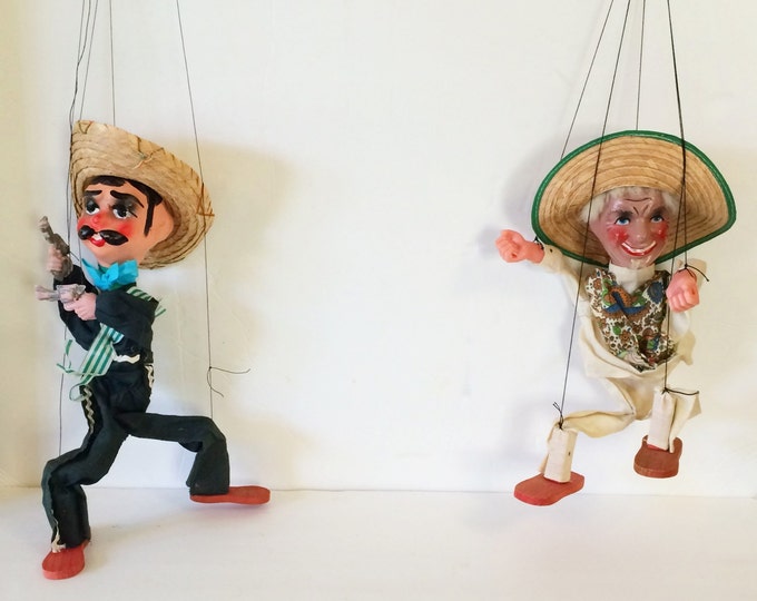 Pair of Mexican Folk Art Etsy