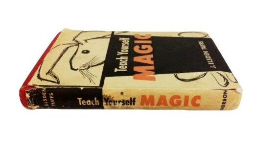 J Elsden Tuff Teach Yourself Magic Rare First Edition Hardcover 1956 - 