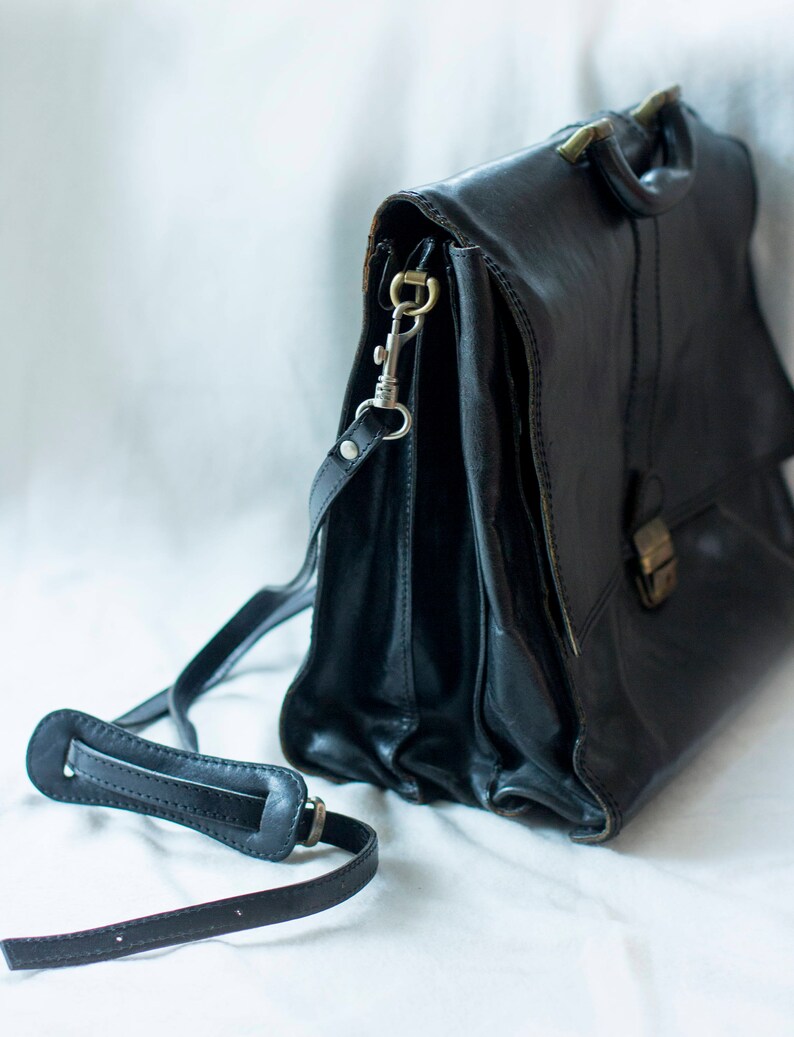 Vezzano Messenger Bag Business Leather Bag made in Italy Quality Bag