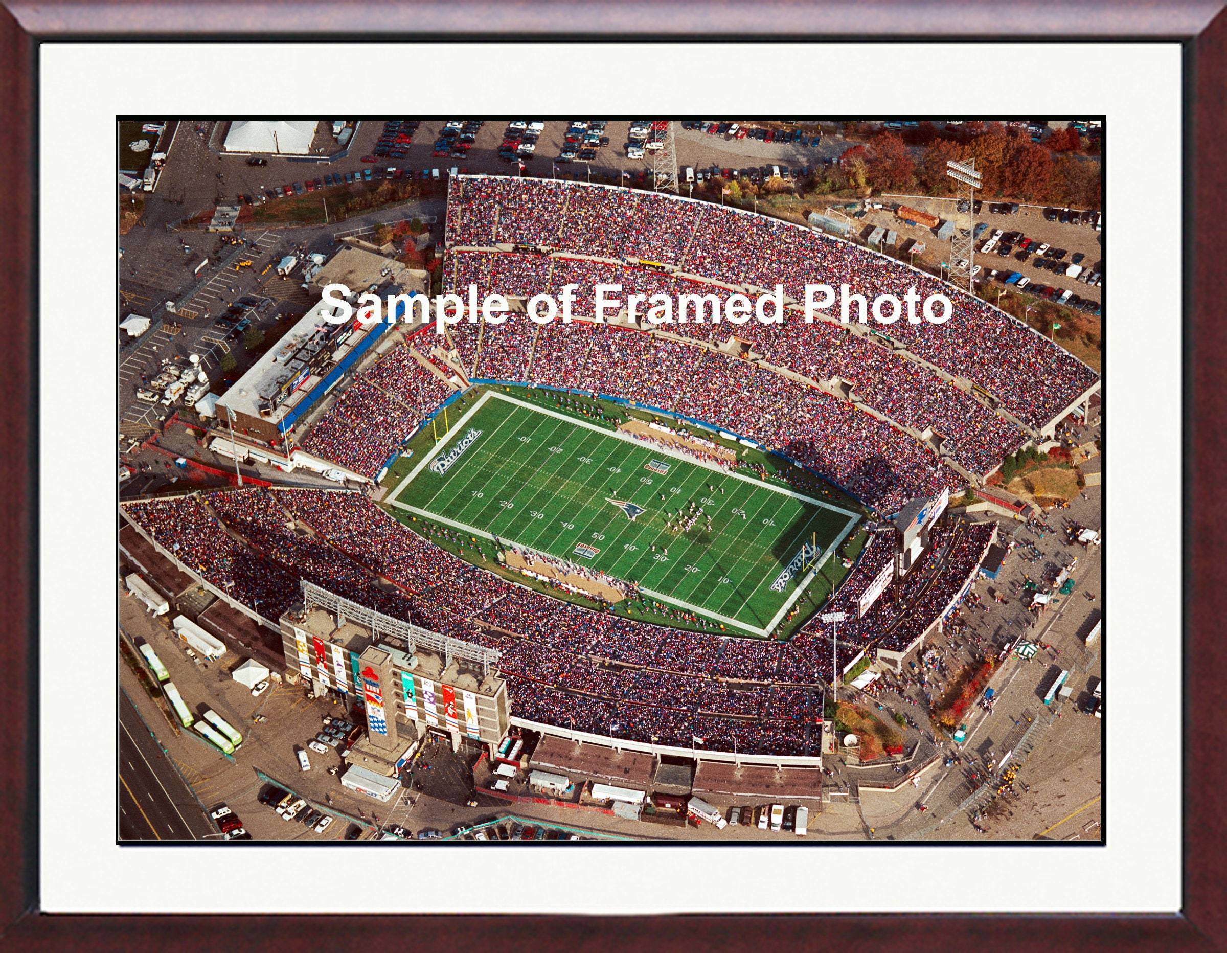 Foxboro Stadium Massachusetts 16 X 20 Frameable Aerial Photograph