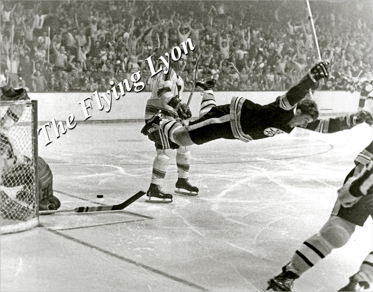 Bobby Orr Famous Flying Winning Goal Boston Bruins Hockey Etsy UK