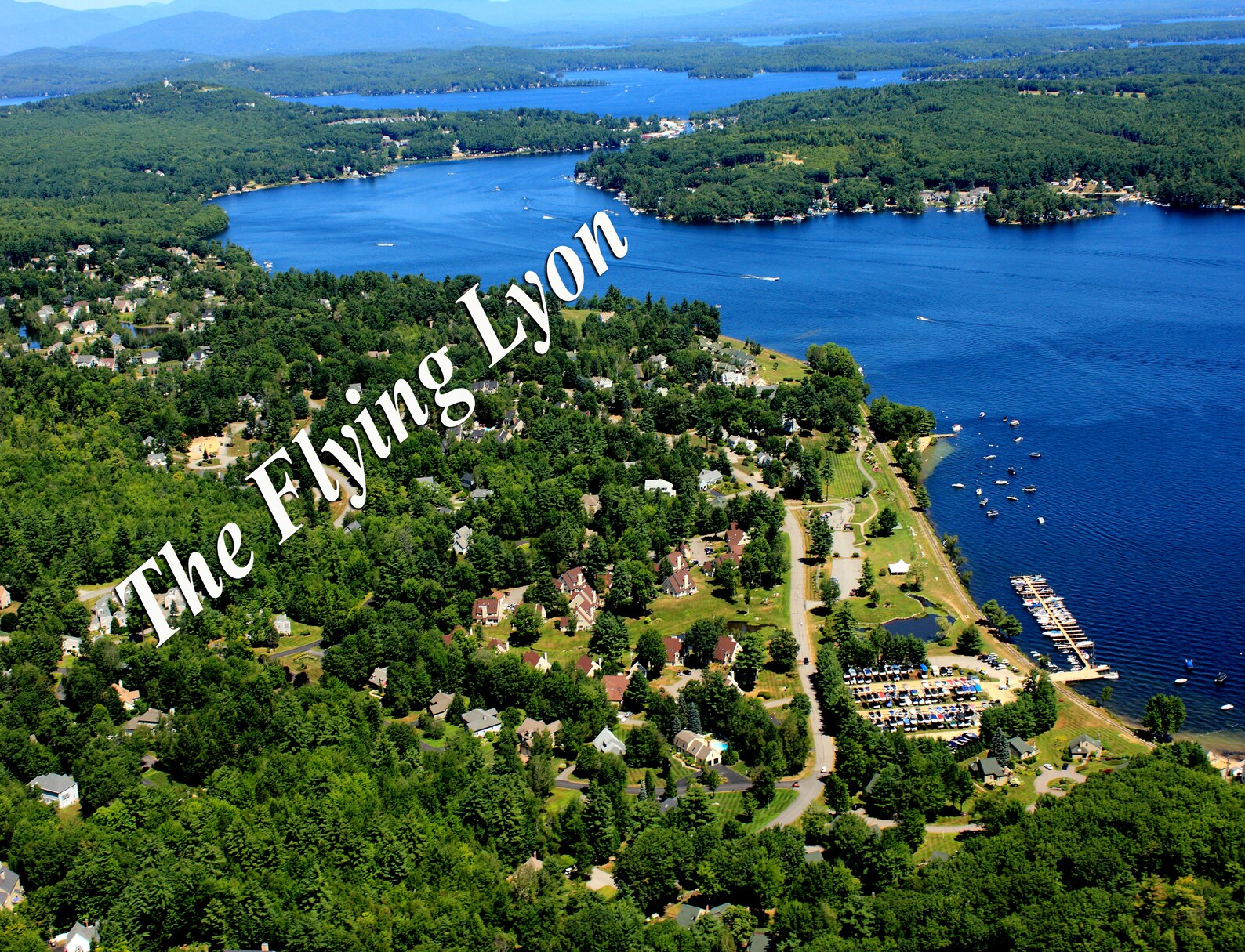 South Down Shores on Paugus Bay NH 16 X 20 Etsy