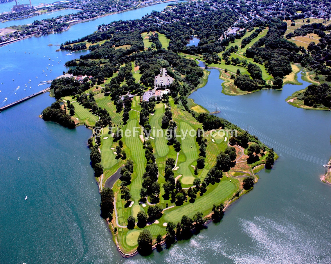 Kernwood Country Club Salem Massachusetts 16 X 20 Frameable Aerial